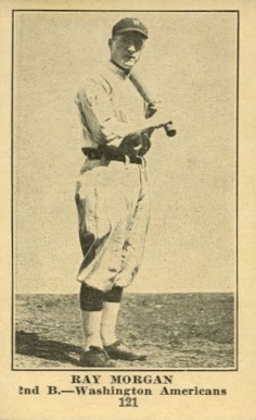 1917 Collins-McCarthy Ray Morgan #121 Baseball Card