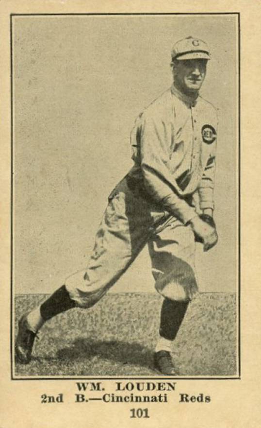 1917 Collins-McCarthy Wm. Louden #101 Baseball Card