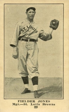 1917 Collins-McCarthy Fielder Jones #89 Baseball Card