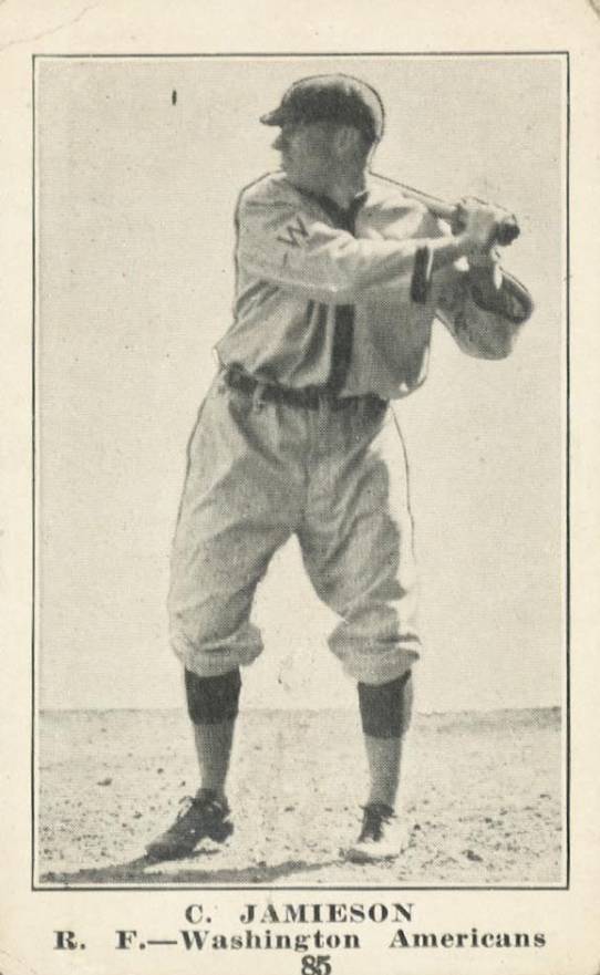 1917 Collins-McCarthy C. Jamieson #85 Baseball Card