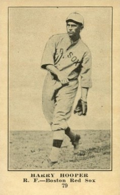 1917 Collins-McCarthy Harry Hooper #79 Baseball Card