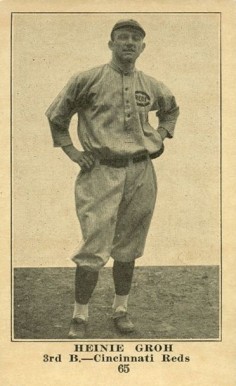1917 Collins-McCarthy Heinie Groh #65 Baseball Card
