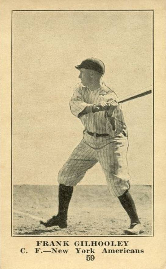 1917 Collins-McCarthy Frank Gilhooley #59 Baseball Card