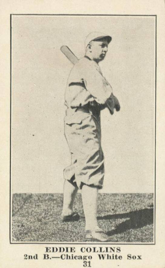 1917 Collins-McCarthy Eddie Collins #31 Baseball Card