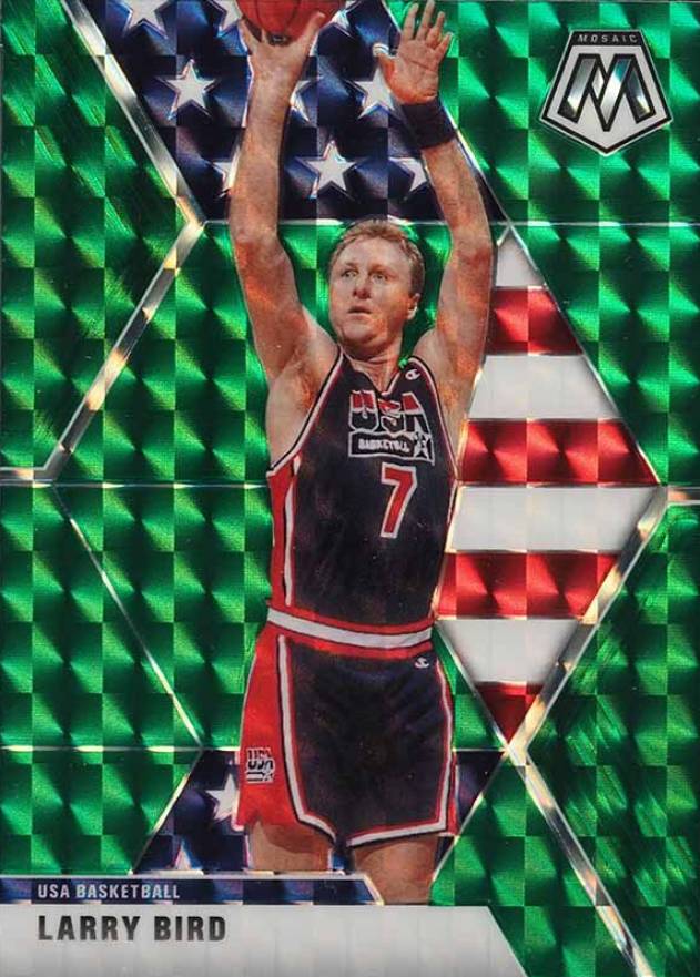 2019 Panini Mosaic Larry Bird #254 Basketball Card