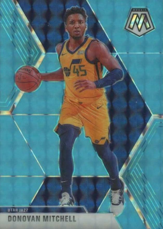 2019 Panini Mosaic Donovan Mitchell #13 Basketball Card