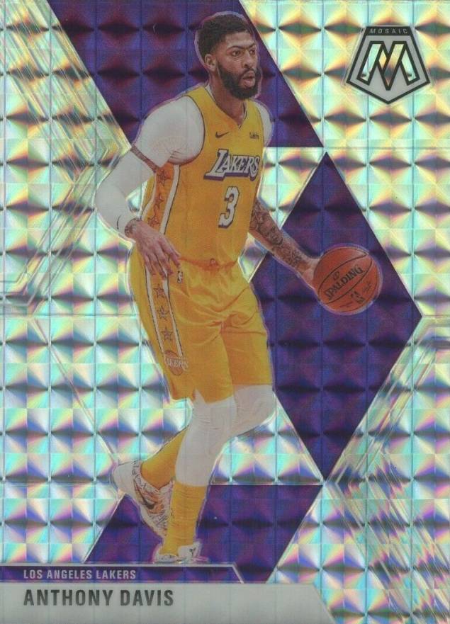 2019 Panini Mosaic Anthony Davis #18 Basketball Card