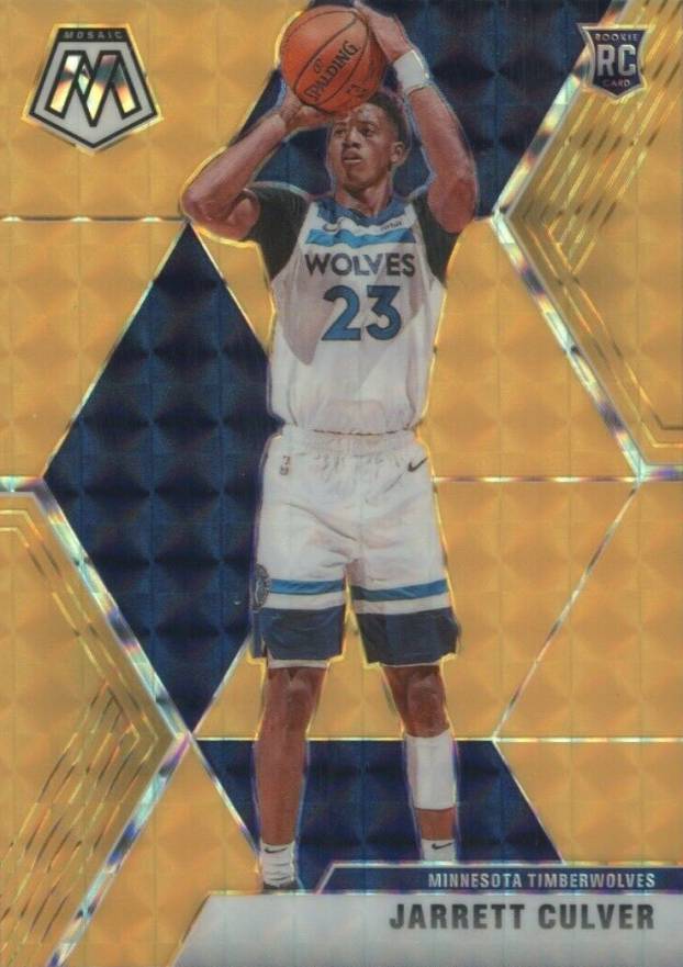 2019 Panini Mosaic Jarrett Culver #201 Basketball Card