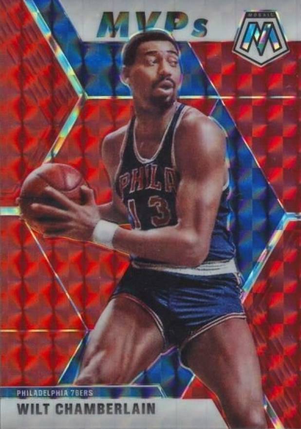 2019 Panini Mosaic Wilt Chamberlain #300 Basketball Card