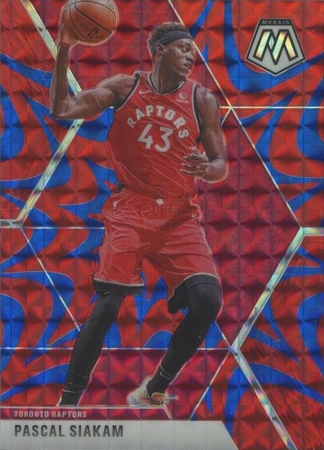 2019 Panini Mosaic Pascal Siakam #19 Basketball Card