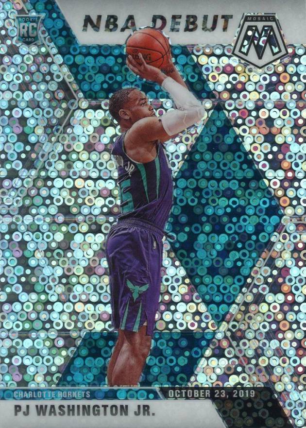 2019 Panini Mosaic PJ Washington Jr. #278 Basketball Card