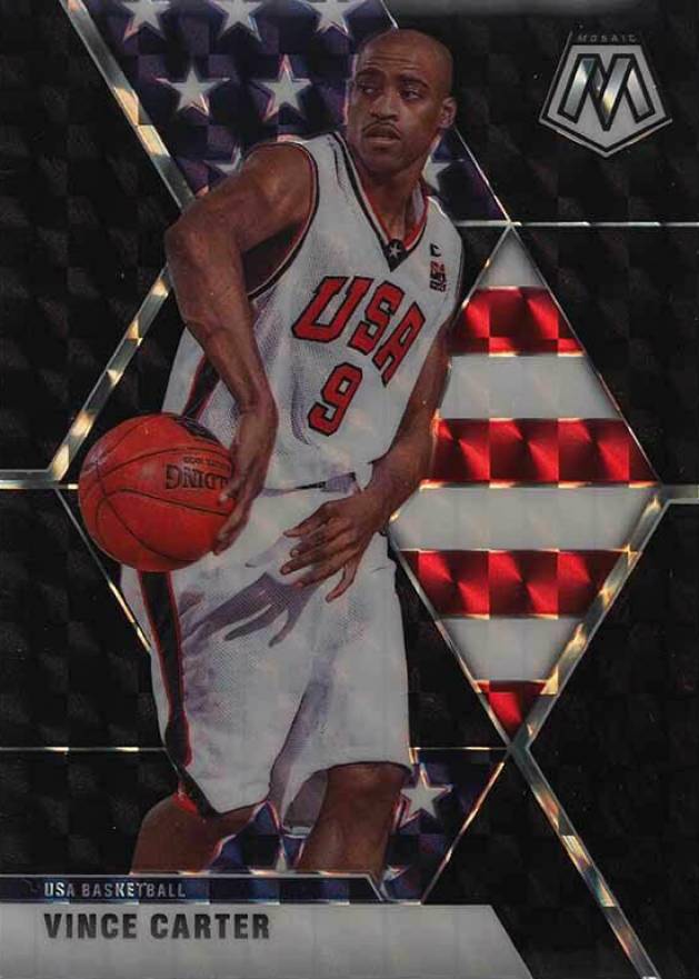 2019 Panini Mosaic Vince Carter #258 Basketball Card