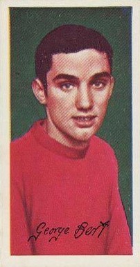 1964 Barratt & Co. LTD. Famous Footballers Series A.12 George Best #29 Soccer Card