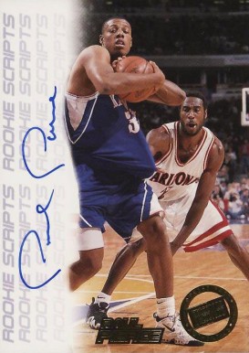 1998 Press Pass Double Threat Rookie Script Autographs Paul Pierce #PP Basketball Card