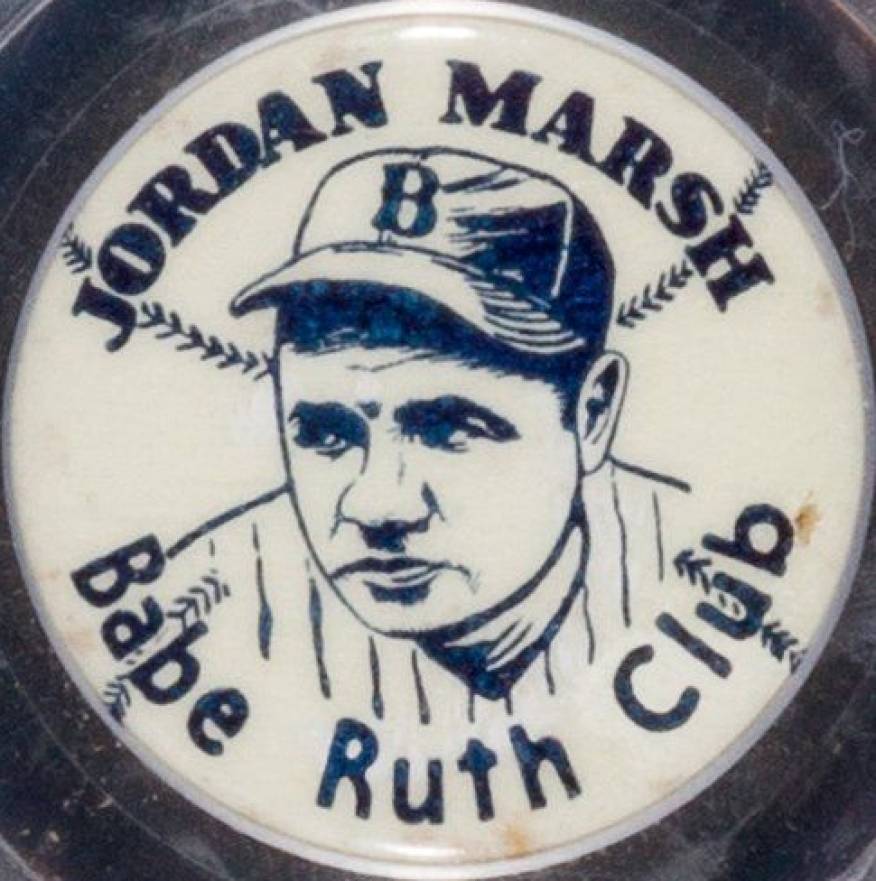 1920 Jordan Marsh Babe Ruth Pin Babe Ruth # Baseball Card