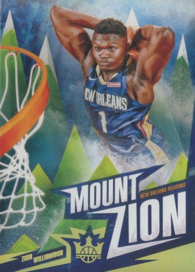 2019 Panini Court Kings Mount Zion Zion Williamson #MTZION Basketball Card