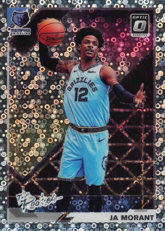 2019 Donruss Optic The Rookies Ja Morant #2 Basketball Card