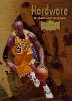 1997 Metal Universe Championship Hardware Shaquille O'Neal #3 Basketball Card