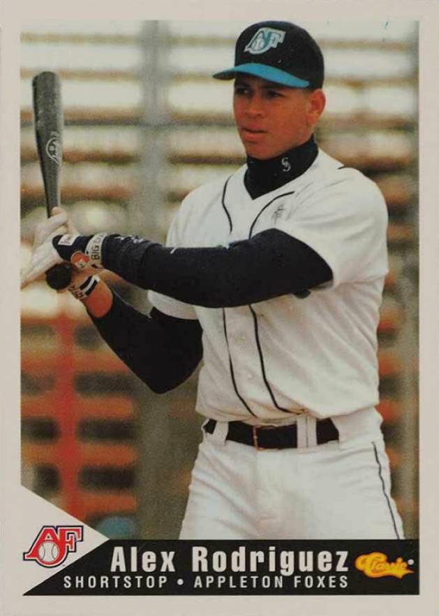 1994 Classic Appleton Foxes Alex Rodriguez #1 Baseball Card