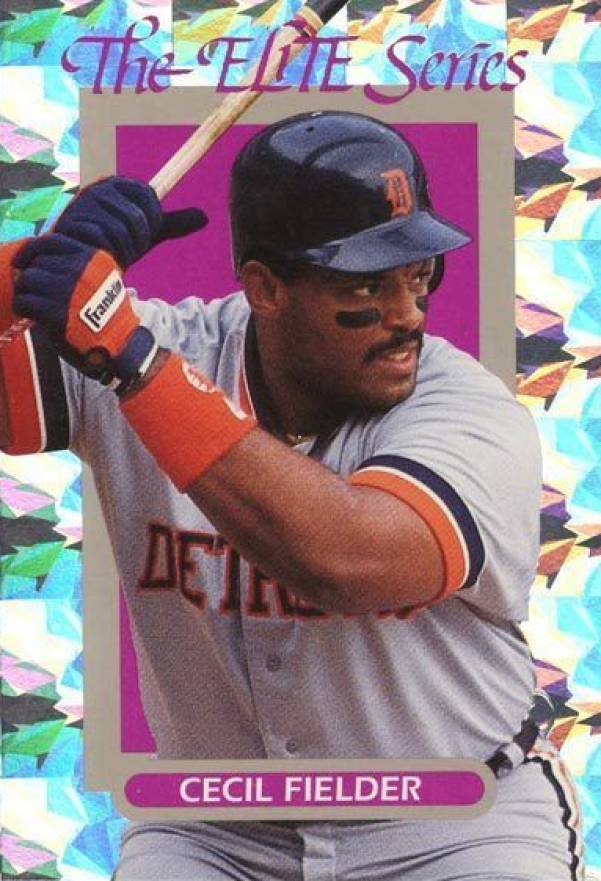 1993 Donruss Elite Supers Cecil Fielder #16 Baseball Card