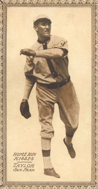 1912 Home Run Kisses Taylor # Baseball Card