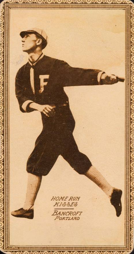1912 Home Run Kisses Bancroft # Baseball Card