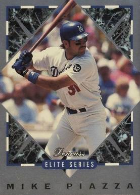 1994 Donruss Elite Mike Piazza #46 Baseball Card
