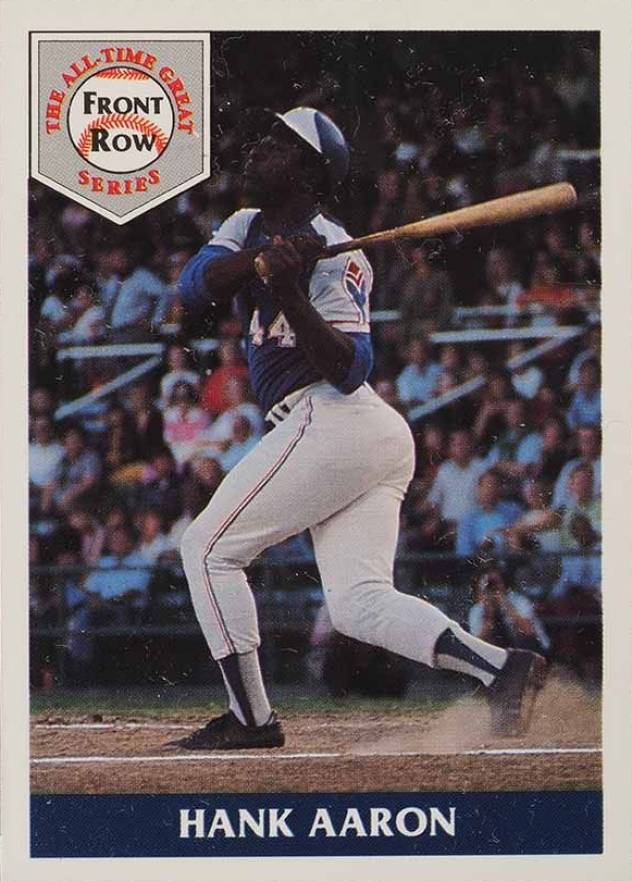 1992 Front Row Aaron Hank Aaron #1 Baseball Card