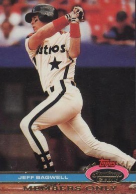1991 Stadium Club Members Only Jeff Bagwell # Baseball Card