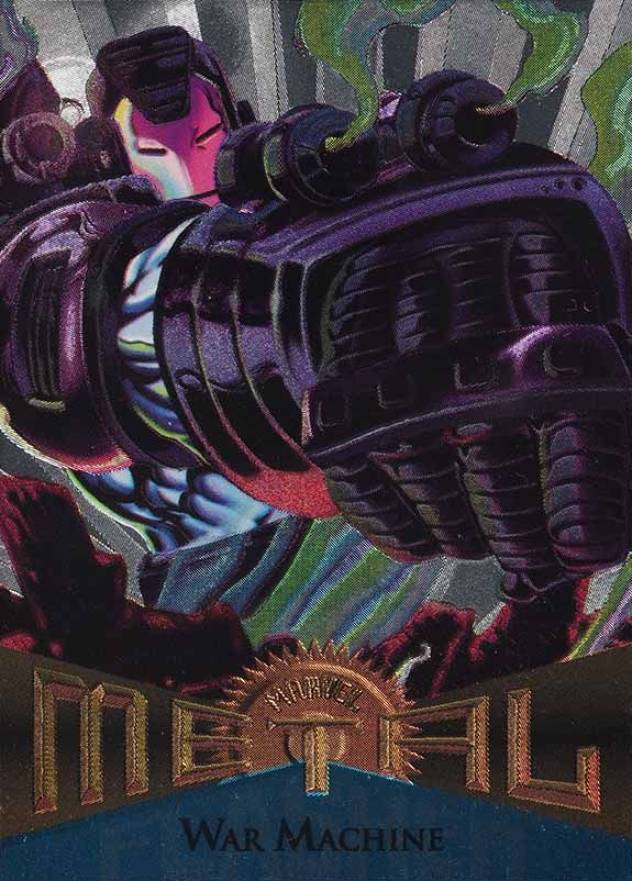 1995 Marvel Metal War Machine #27 Non-Sports Card
