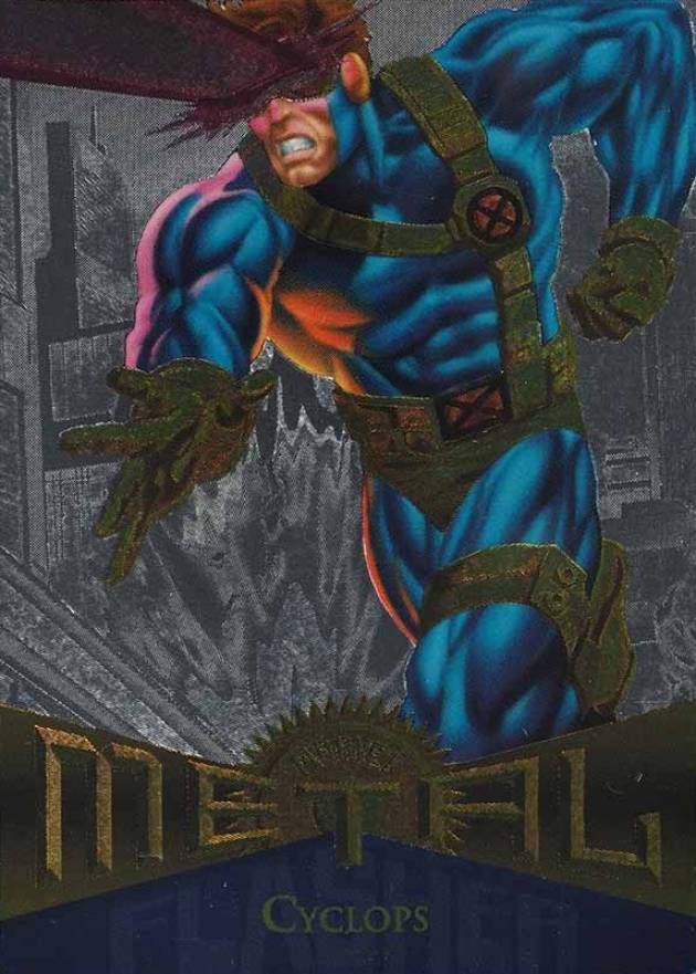 1995 Marvel Metal Cyclops #91 Non-Sports Card