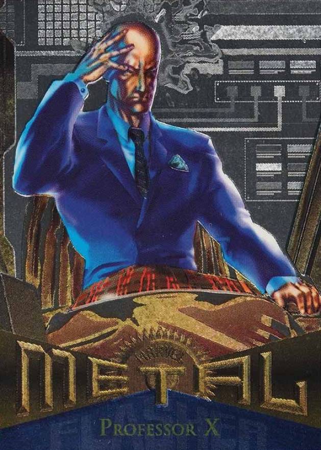 1995 Marvel Metal Professor X #111 Non-Sports Card