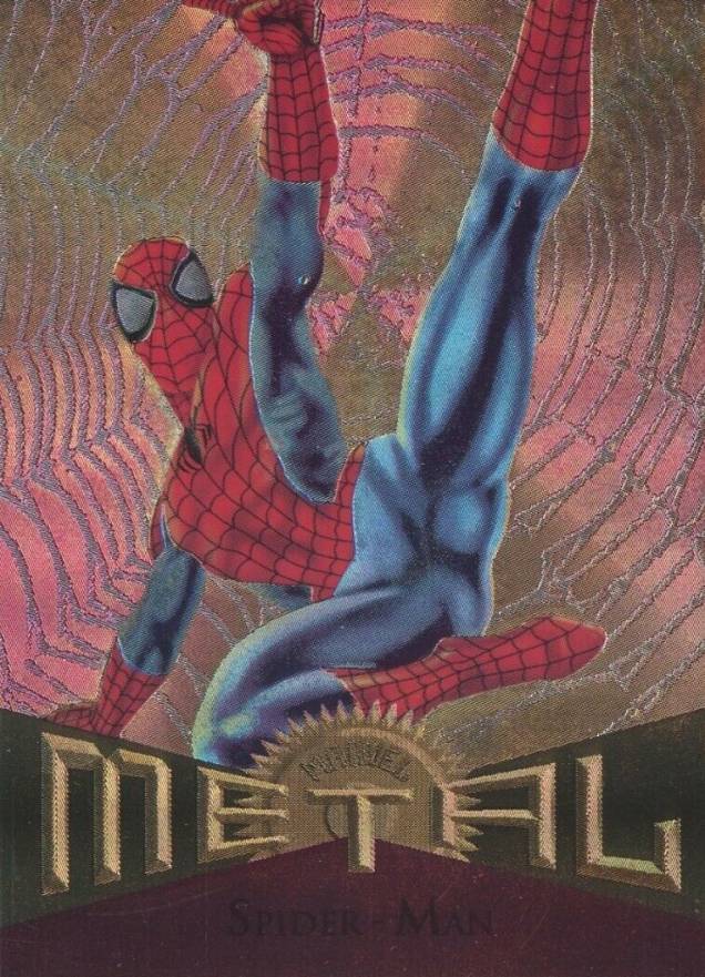 1995 Marvel Metal Spider Man #78 Non-Sports Card