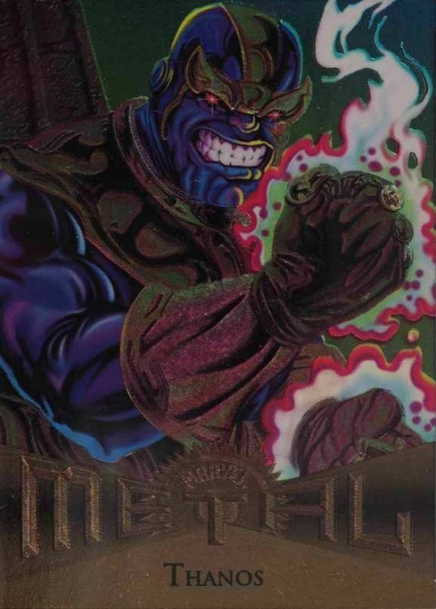 1995 Marvel Metal Thanos #19 Non-Sports Card