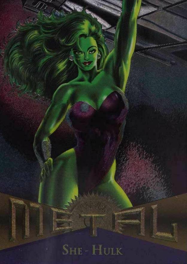 1995 Marvel Metal She-Hulk #39 Non-Sports Card