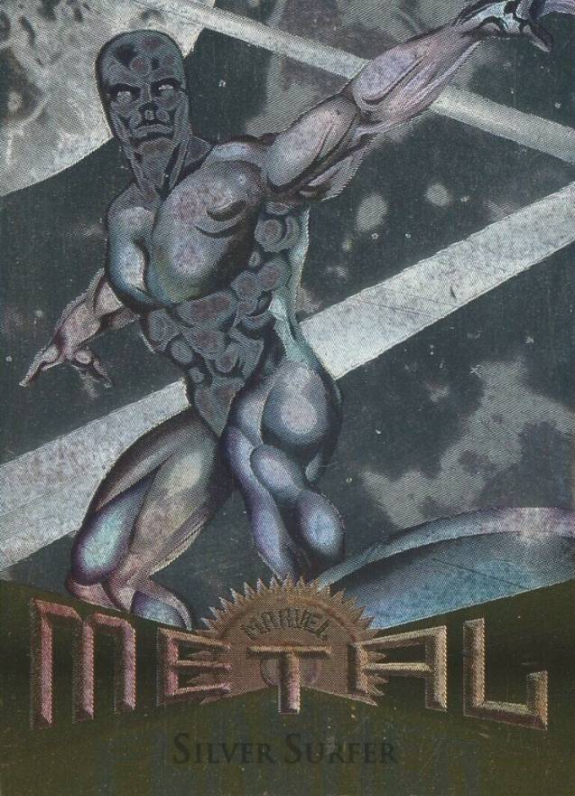1995 Marvel Metal Silver Surfer #18 Non-Sports Card