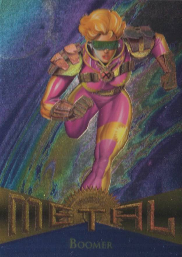 1995 Marvel Metal Boomer #87 Non-Sports Card