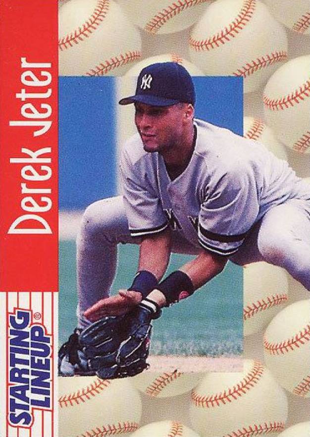 1997 Kenner Starting Lineup Derek Jeter # Baseball Card
