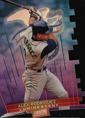 1999 Stadium Club Triumvirate Alex Rodriguez #T9A Baseball Card