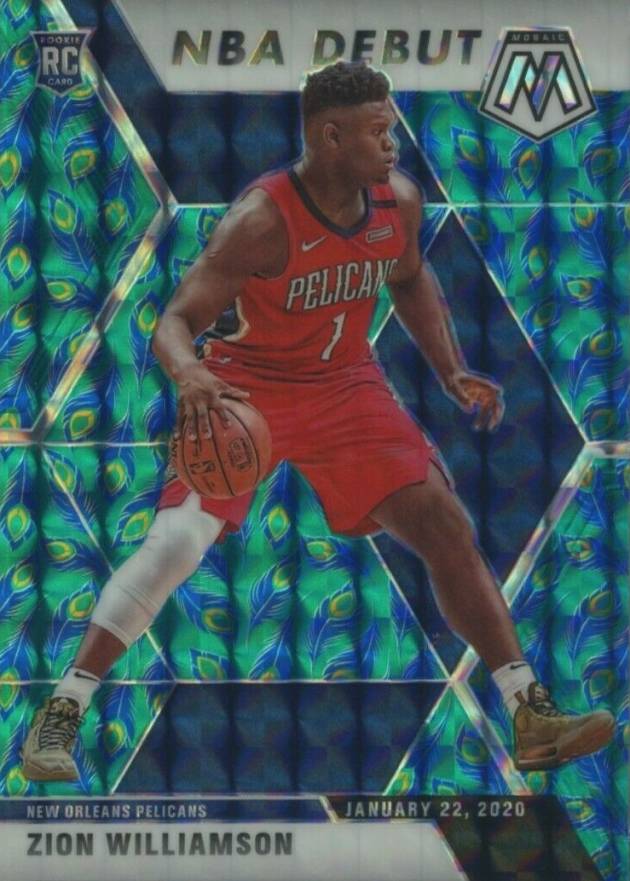 2019 Panini Mosaic Zion Williamson #269 Basketball Card