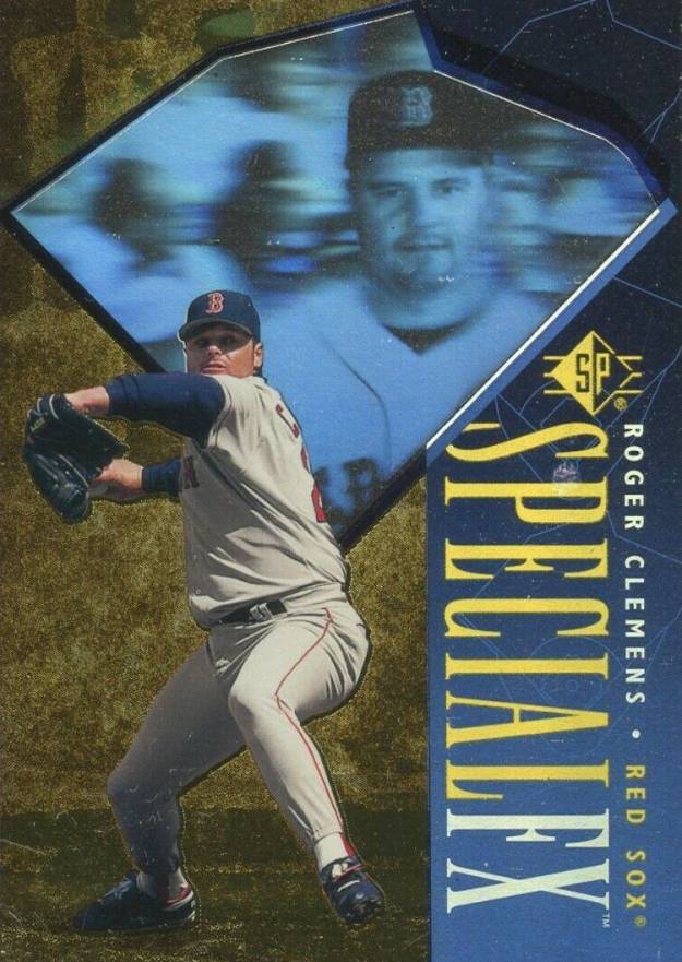 1996 SP Special F/X Roger Clemens #38 Baseball Card