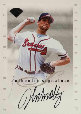 1996 Leaf Signature Extended Autographs John Smoltz # Baseball Card