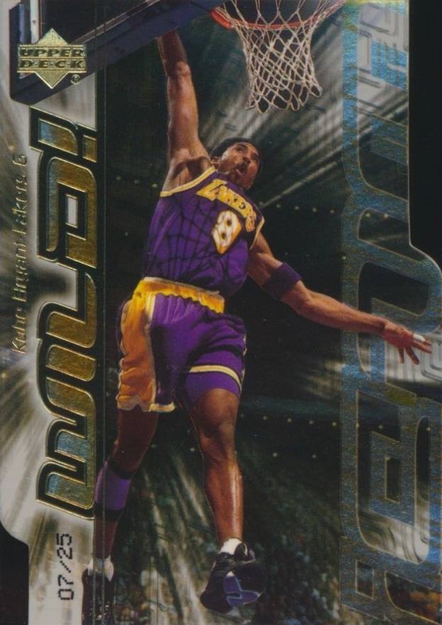 1999 Upper Deck Wild! Kobe Bryant #W1 Basketball Card