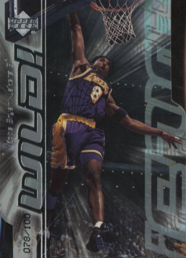 1999 Upper Deck Wild! Kobe Bryant #W1 Basketball Card