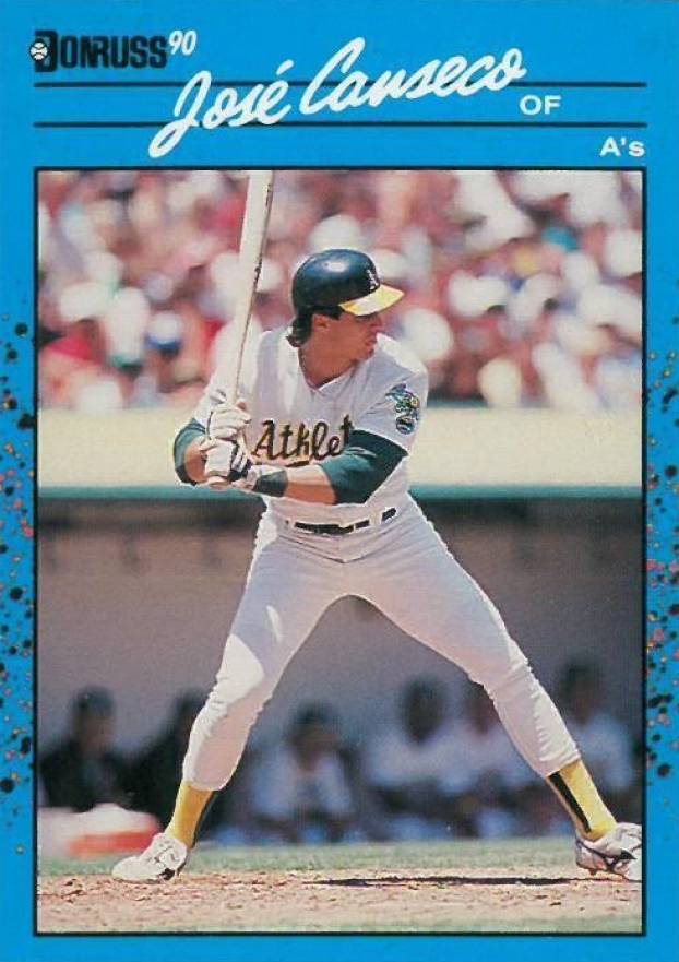 1990 Donruss Best A.L. Jose Canseco #81 Baseball Card