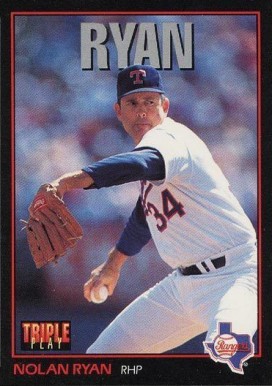 1993 Donruss Triple Play Nolan Ryan #96 Baseball Card