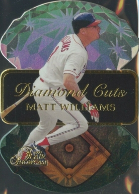 1997 Flair Showcase Diamond Cuts Matt Williams #20 Baseball Card