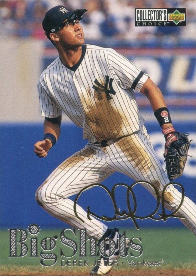 1997 Collector's Choice Big Shots Derek Jeter #13 Baseball Card