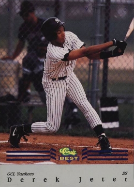 1992 Classic Best Blue Bonus Derek Jeter #BC22 Baseball Card