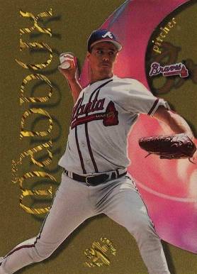 1999 Skybox E-X Century Greg Maddux #14 Baseball Card